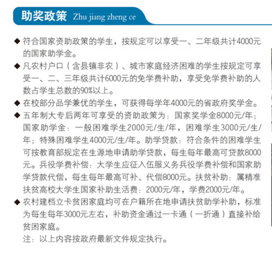 云南中医药中等专业学校、学校招生计划