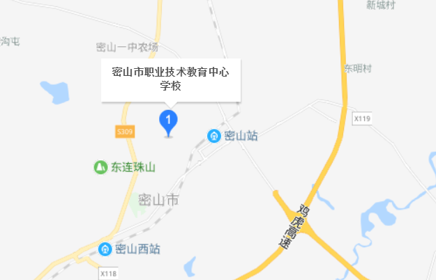 密山市职业技术教育中心学校地址、校园在哪里