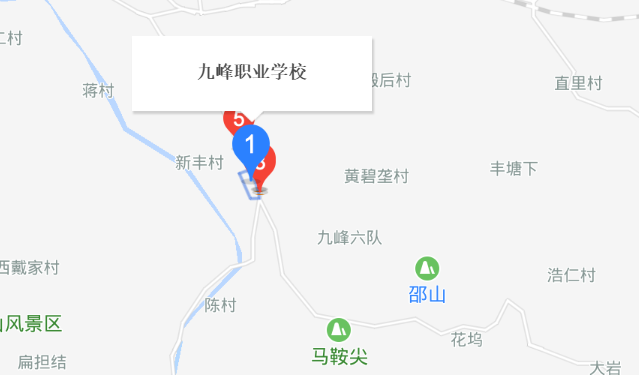 金华市九峰职业学校地址、校园在哪里