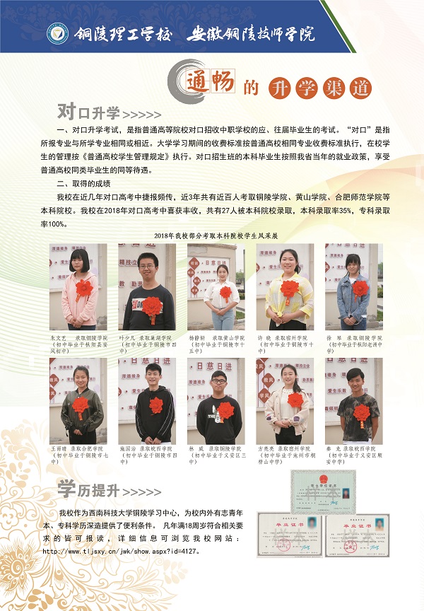 安徽铜陵技师学校